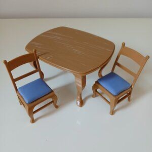 Madeline in Paris Dollhouse Dining Set & bonus Rug